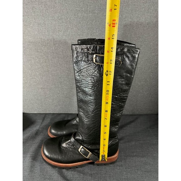 Jim Barnier Tall Black Leather Boots - Picture 5 of 6